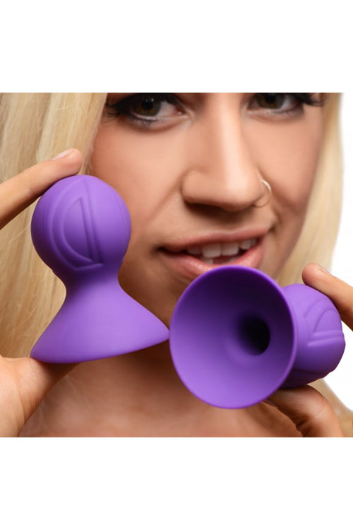 Frisky Textured Silicone Nipple Suckers