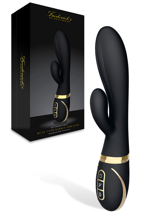 Rechargeable Silicone 8.5" Rabbit Vibrator