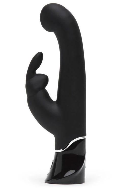 Fifty Shades Greedy Girl 9.5&quot; Rechargeable G-Spot Rabbit Vibrator