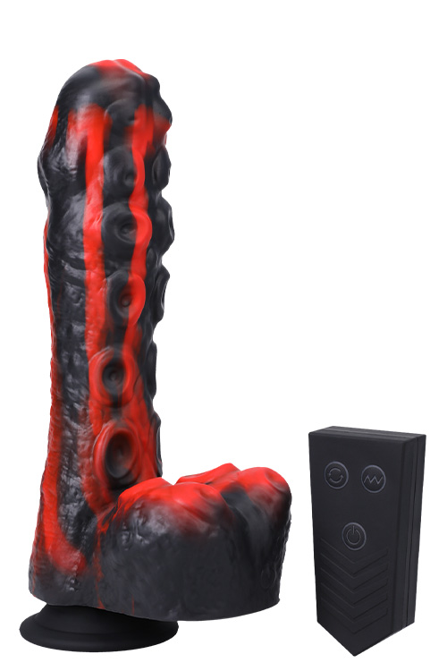 Fort Troff Tendril Thruster 8.5&quot; Mini Red Sex Machine