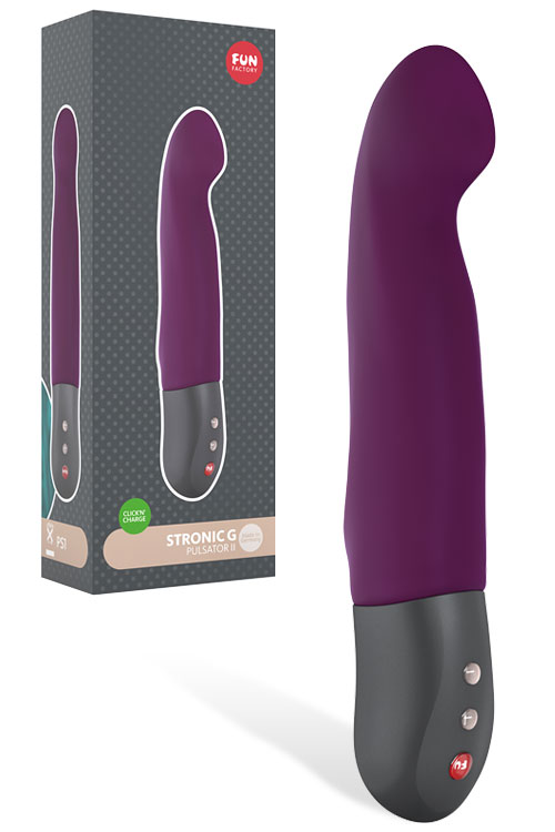 Fun Factory Stronic G Thrusting Silicone 8.1&quot; G-Spot Vibrator