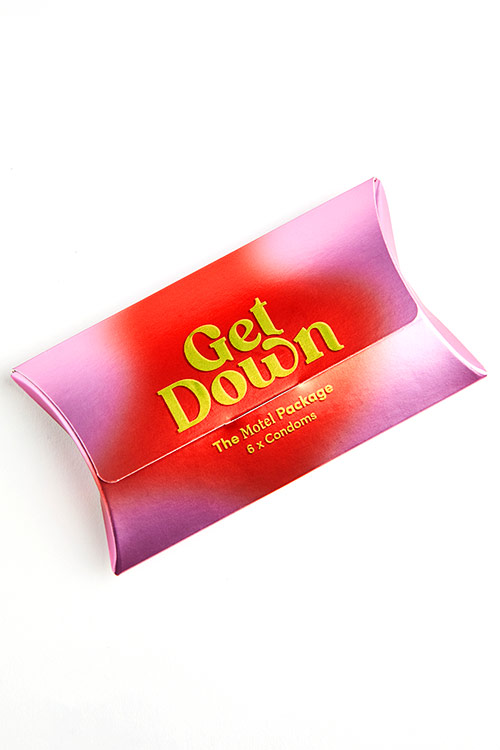 Get Down The Motel Package 6 Pack Ethical Latex Condoms