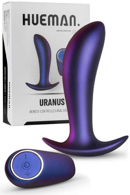 Uranus 4.7" Booty Vibrator With Remote