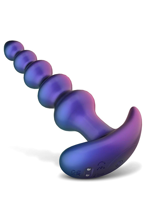 Hueman Galaxy Force 5.9&quot; Remote Controlled Vibrating Anal Beads