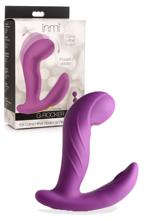 Inmi G-Rocker - 5.1&quot; Come Hither G-Spot Vibrator with Remote Control