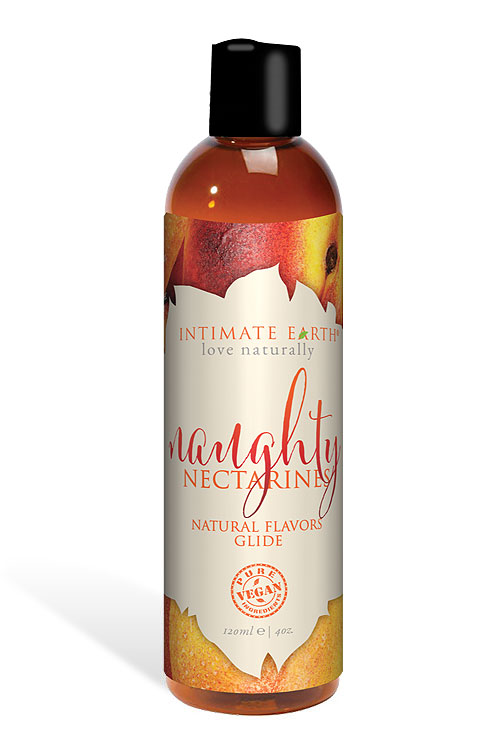 Intimate Earth Naughty Nectarines Flavoured Lubricant (120ml)