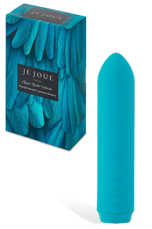 Je Joue 3.75&quot; Bullet Vibrator with Removable Finger Sleeve