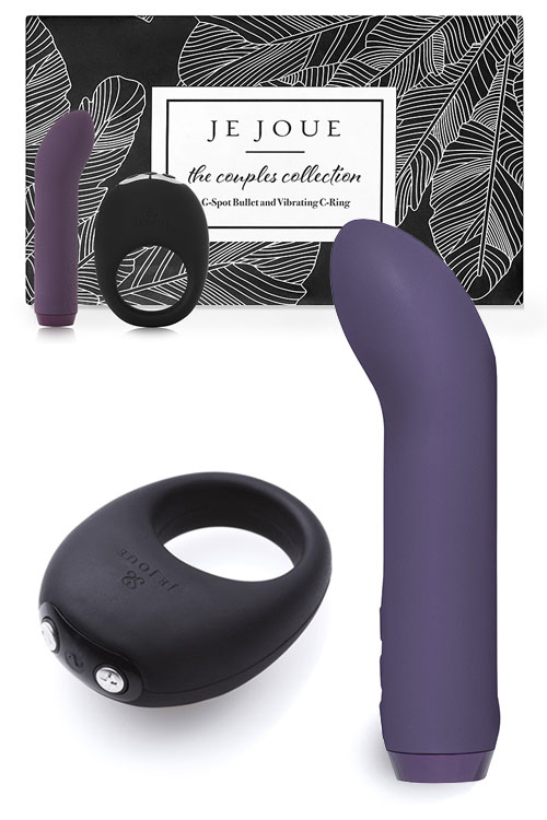G-Spot Bullet Vibrator & Vibrating Cock Ring Couple's Collection