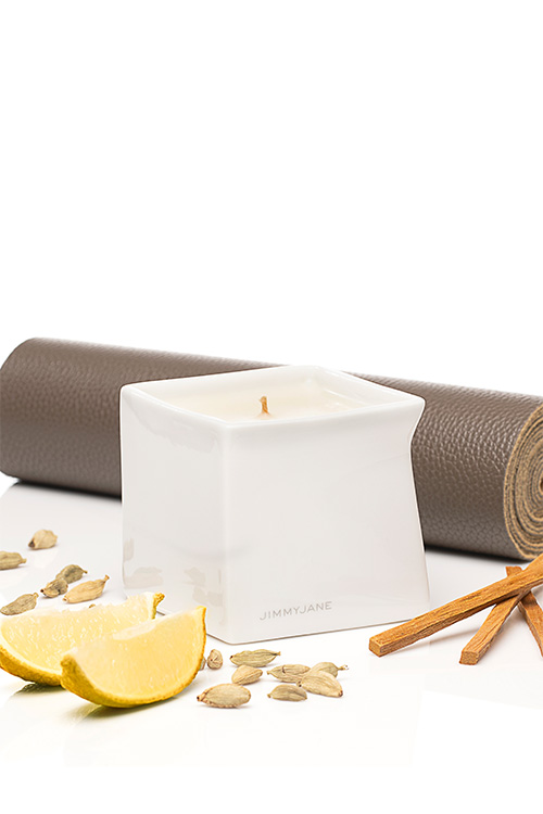 JimmyJane Santal Natural Massage Oil Candle (4.5oz / 127g)