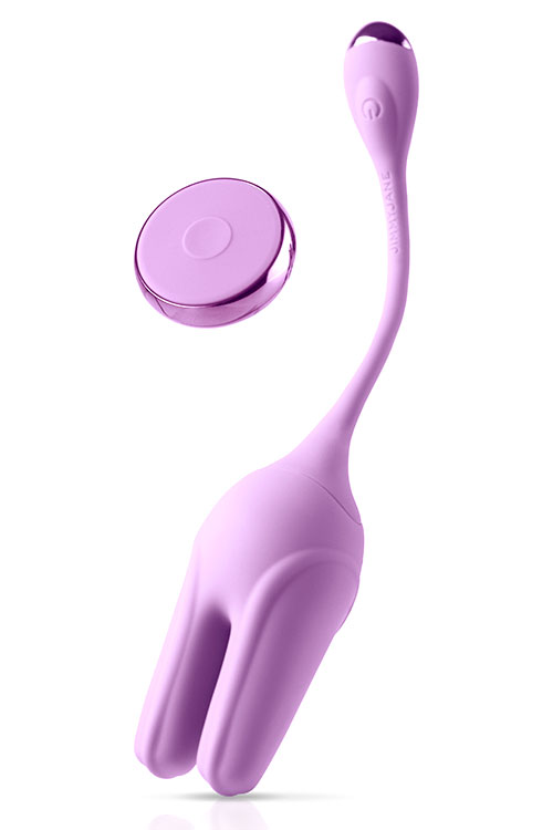 JimmyJane Form 2 Remote Controlled 6.7&quot; Kegel Trainer and Clitoral Stimulator