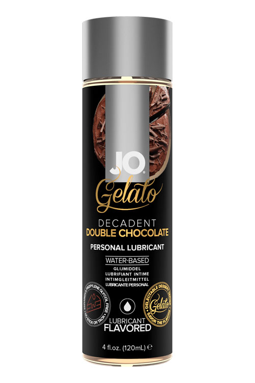 JO Decadent Double Chocolate - Water-based Flavoured Lubricant 4 Oz / 120 ml