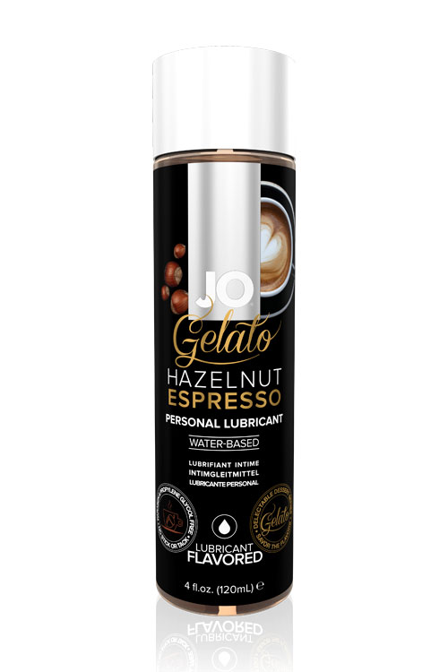 JO Hazelnut Espresso - Water-based Flavoured Lubricant 4 Oz/120ml