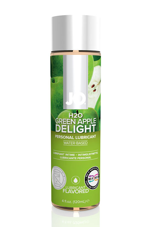 JO Green Apple Delight- Water-based Flavored Lubricant 4 Oz/120ml