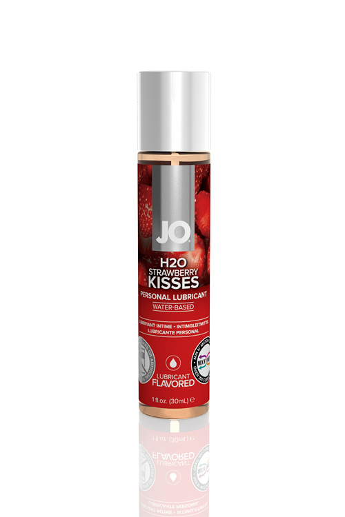 JO Strawberry Kiss H2o Flavoured Lubricant (30ml)
