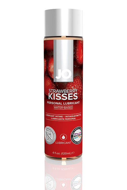 JO Strawberry Kiss H2o Flavoured Lubricant (120ml)