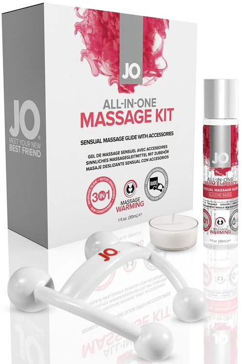 JO Sensual Massage Gift Set 1oz/ 30ml