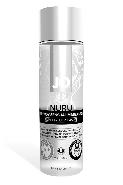 JO Nuru Fragrance Free Massage Gel (240ml)