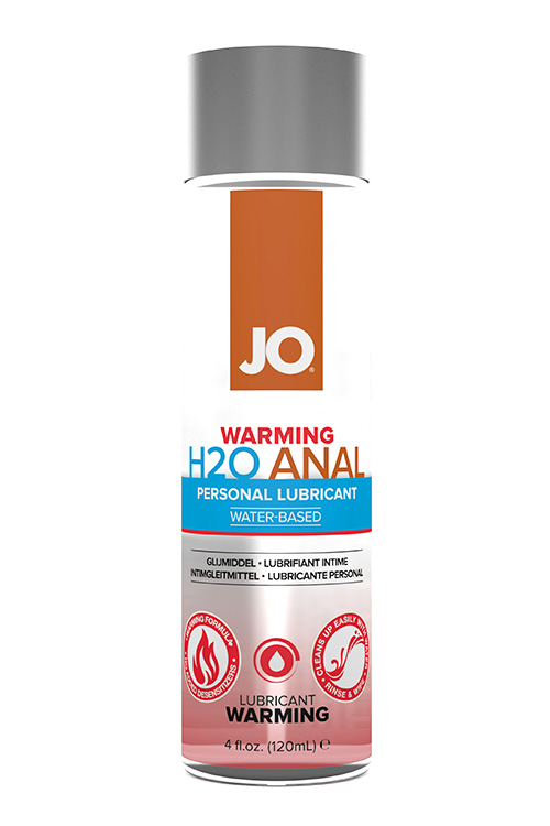 JO H2O Warming Anal Lubricant | 120ml / 4oz