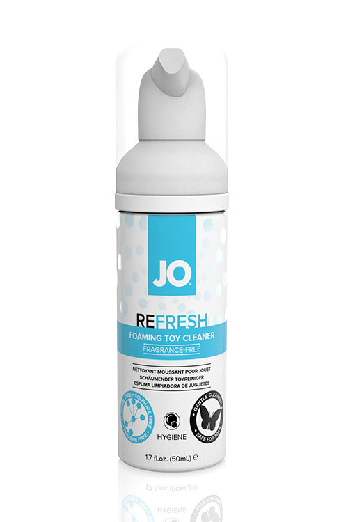 JO Refresh Travel Sized Foaming Toy Cleaner | 50ml / 1.7oz