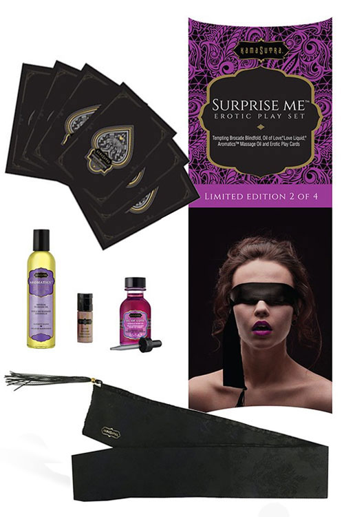 Kama Sutra 5 Pce Surprise Me Play Set for Couples