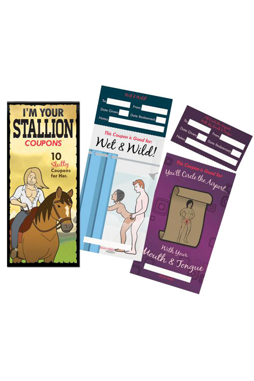 Kheper Games 'I'm Your Stallion' 10 Sex Coupon Booklet