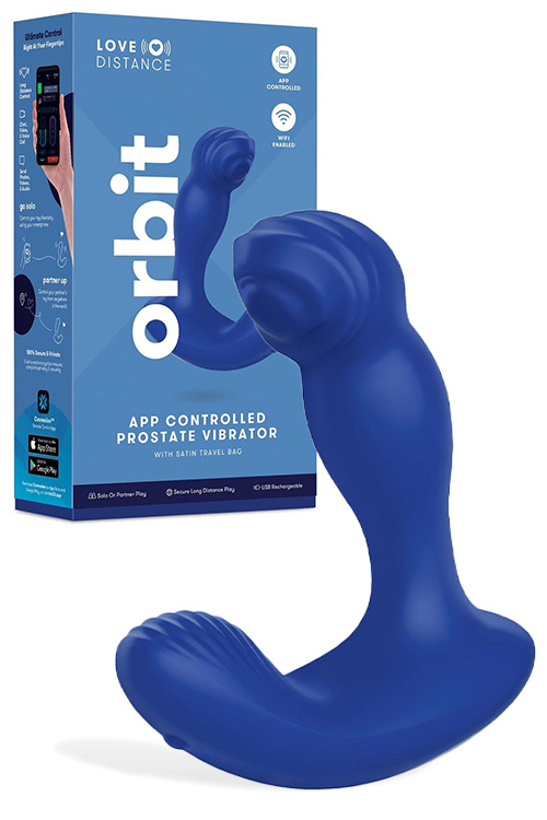Orbit 4.6" App Controlled Prostate Massager