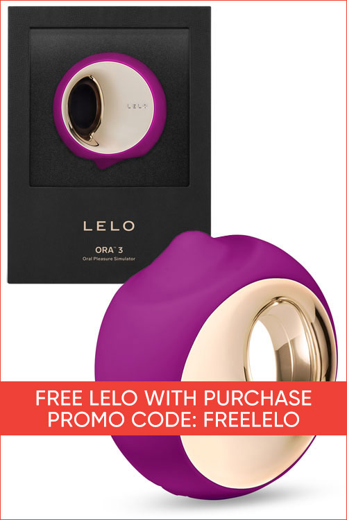 Lelo Ora 3 Swirling Pleasure Beaded 3.4&quot; Clitoral Vibrator