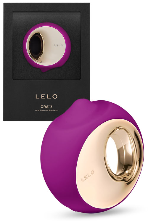 Lelo Ora 3 Swirling Pleasure Beaded 3.4&quot; Clitoral Vibrator