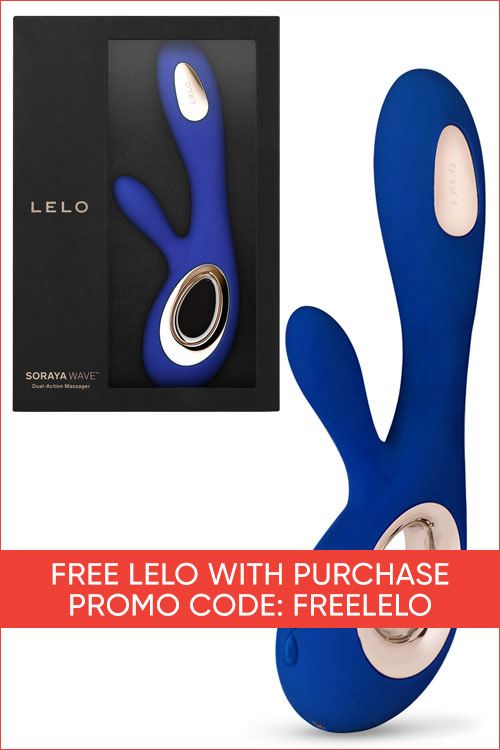 Lelo Soraya Wave 8.6&quot; Rabbit Vibrator