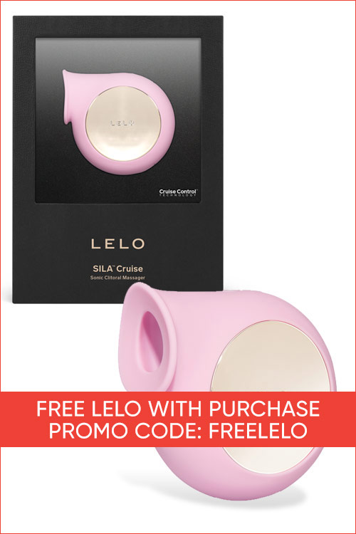 Lelo Sila Cruise 3.2&quot; Sonic Wave Clitoral Massager plus Cruise Control