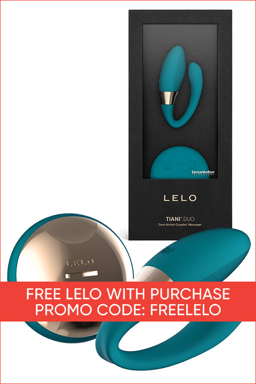 Lelo Tiani Duo 3.5&quot; Remote Controlled Couples Vibrator plus SenseMotion Technology