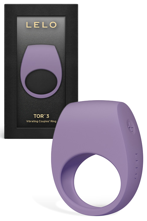 Lelo Tor 3 App Controlled 2.4&quot; Vibrating Couples Ring