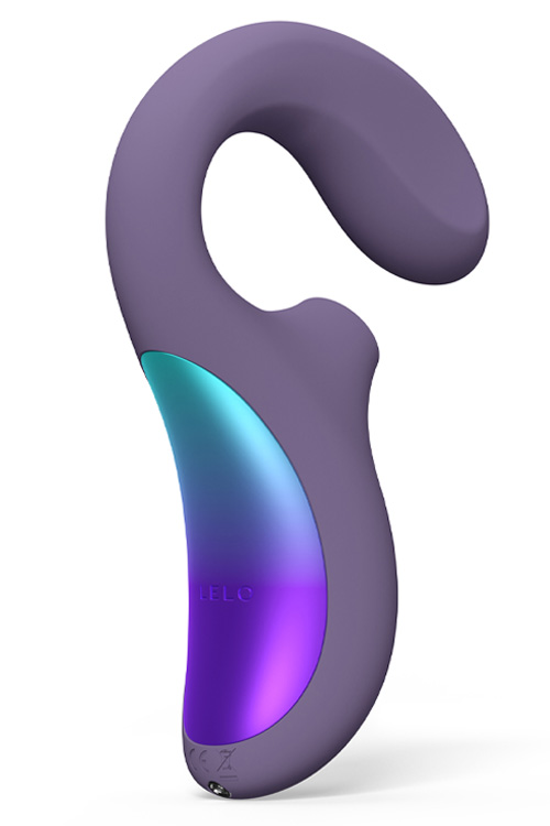 Lelo Enigma Wave 7.1&quot; Wave Motion Rabbit Vibrator with Air Pulse Stimulation