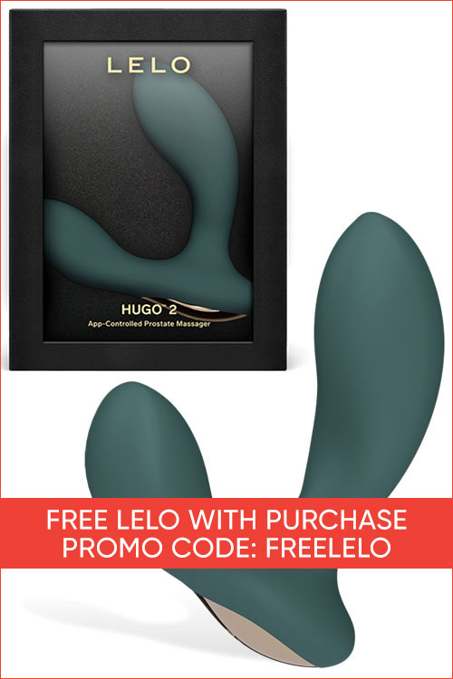 Lelo Hugo 2 App Controlled 4.2&quot; Silicone Prostate Massager