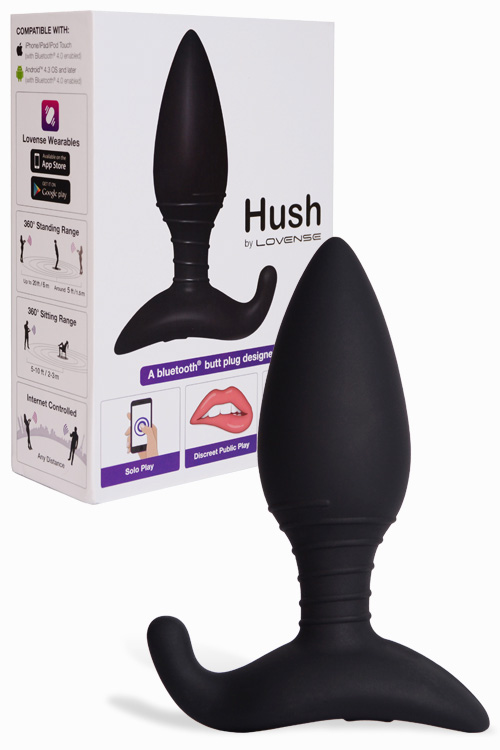 Hush 1.5" Bluetooth Butt Plug