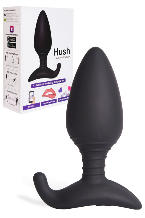Hush 1.75" App Controlled Butt Plug
