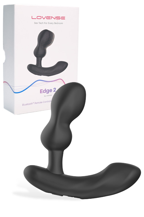 Edge 2 App Controlled Adjustable Prostate Massager