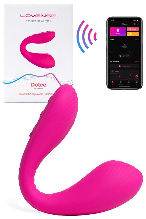 Lovense Dolce Adjustable Dual Stimulation Vibrator