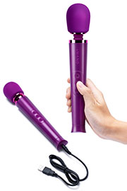 Le Wand Petite Rechargeable Cordless 10&quot; Massager with Flexible Head