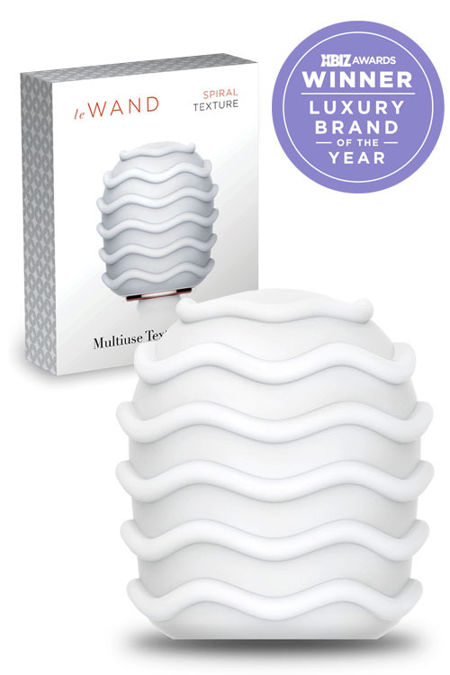 Le Wand Spiral Texture Massager Cover