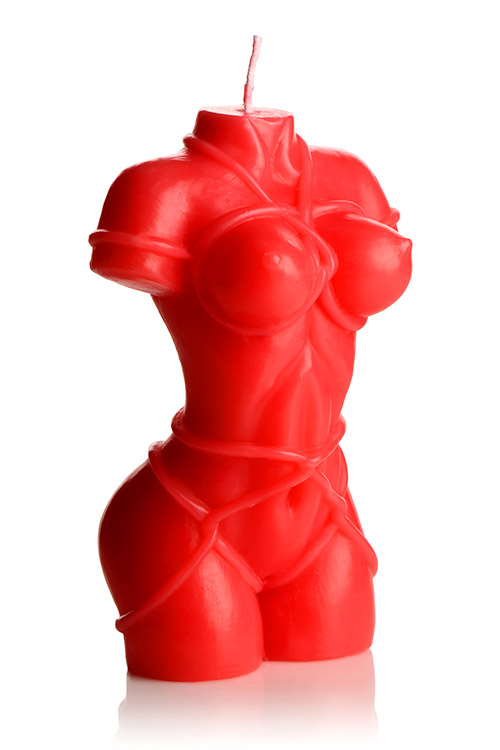 Master Series Bound Goddess 4.7&quot; BDSM Drip Candle