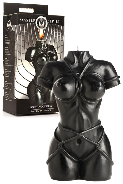 Master Series Bound Goddess 4.7&quot; BDSM Drip Candle