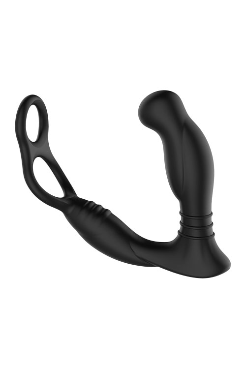 Nexus SIMUL8 Dual Motor Vibrating Prostate Massager with attached Cock Rings