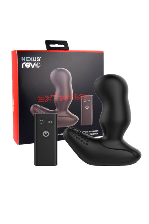 Revo Extreme Thick Rotating Prostate Massager with Remote Control