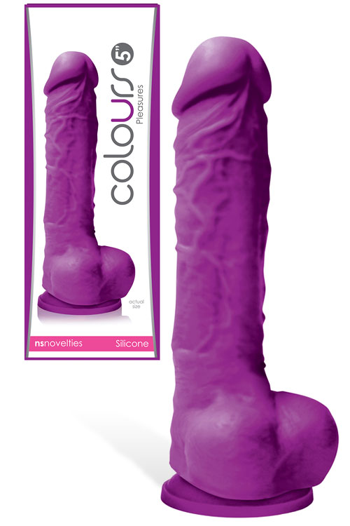 6.7" Realistic Firm Silicone Dildo With Suction Base