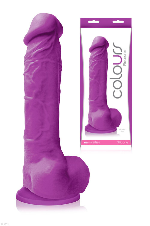 Pleasures 8" Dong with Suction Cup