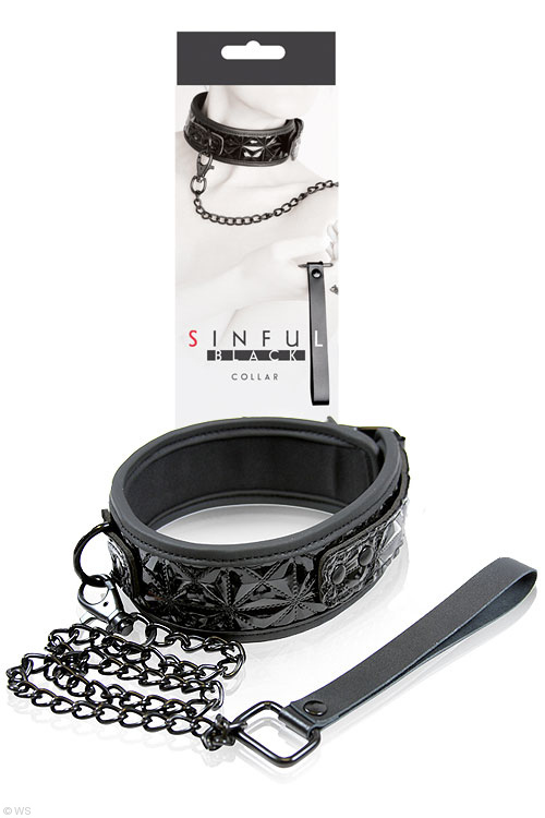 nsnovelties Sinful Collar with Leash