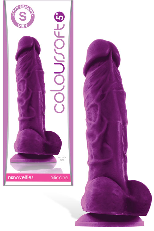 6.7" Realistic Soft Silicone Dildo With Suction Base