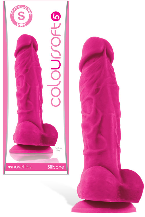 nsnovelties 6.7&quot; Realistic Soft Silicone Dildo With Suction Base