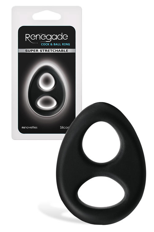 Stretchy Silicone Cock & Ball Ring